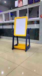 KiDDiE CASTLE Ready Stocks 🇲🇾 2 in 1 Drawing Board (White Board Chalkboard) Markers Writing Magnetic White Board Stand for Children