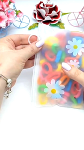 RC CREATIVE Ikat Rambut Donat Anak Perempuan Lucu / Kunciran Towl Ring Warna Warni