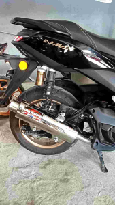 ATOMIC POWER PIPE FOR NMAX TECHMAX V3 With SILENCER