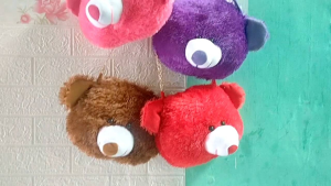 Tas selempang wanita Teddy bear  ukuran 26×20×10cm/ tas selempang lucu dan murah/ tas selempang wanita