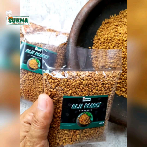 Biji Kelabet Asli Premium 50 100 250gr Sachet - Klabet Fenugreek - Rempah Herbal Bumbu Dapur Masak