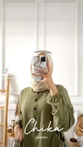 GAMIS CIKA CRINKLE AIRFLOW JUMBO DRESS WANITA TERLARIS TERBARU 2023 NABTIK