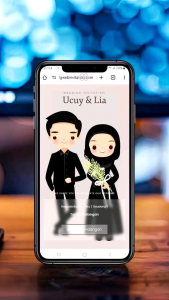 Undangan Digital Website Foto Animasi | Unlimited Nama Tamu | Free Kartu Ucapan Terima Kasih