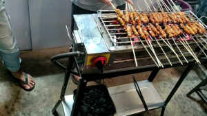 Panggangan DUA Fungsi Bisa Pakai ARANG dan LPG dengan Bahan Burner Cor