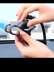 Holder Car Meja Jepit Go Pro Leher Panjang Holder hp Mobil HDD 01 B102