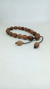 gelang kayu bidara oval benang tarik h379