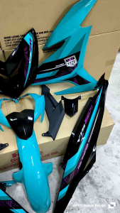 Coverset Y15 zr V2 2022 CS6 Cyan Petronas siap Tampal