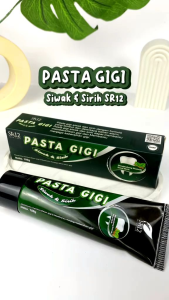 Pasta Gigi Siwak & Sirih SR12 untuk Gigi Sensitif & Bau Mulut