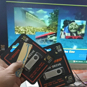 Flashdisk 16GB OTG Plus Bonus Kartun Anak-Anak & Belajar Anak