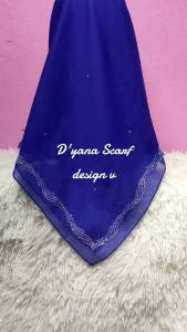 Tudung bawal v simple