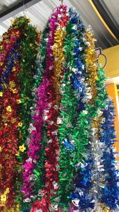 สายรุ้ง คละลาย ปาร์ตี้ปีใหม่ งานตกแต่ง