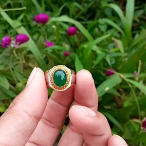 CINCIN Akik HIJAU SEGORXIDUL ASLI