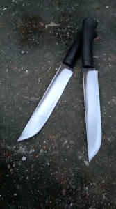 Pisau seset daging premiumbaja asli tajam siap pakai