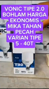BOHLAM LED / LAMPU LED PAKET 10PCS / 10 BUAH VONIC