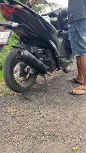 Knalpot std racing Vario 125 Led OLD 125 Led New 150 Led OLD 150 Led New Vario 160 Vario 110 fi Vario 110 karbu Vario 125 bohlam/kzr sarteng dan sarfull