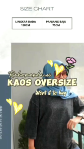 KAOS WANITA WASHING POLOS OVERSIZE T SHIRT WASHED WANITA REQILA BAJU ATASAN LENGAN 3/4 KAOS OVERSIZE