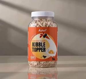 AJPET Kibble Topper Chicken Flakes Appetite Booster For Cat And Dog (80gm)