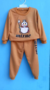Setelan joger anak mixue usia 1-5 tahun Set anak mixue Baju setelan anak