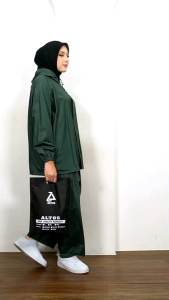 JAS HUJAN PRIA WANITA TERBAIK By ALTOS ORIGINAL BAHAN TEBAL PVC 025