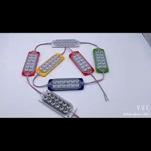 Lampu Led Modul 12 Mata SMD 2835 Lampu Kolong Ultrasonic Lampu Bak Mobil Truk