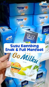 Gomilku SR12 Susu Kambing Etawa Bebas Gula - Cocok untuk Anak Usia 1 Tahun Keatas Dewasa Bumil & Busui