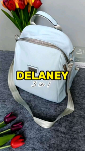 Delaney 3in1 Bag ( Ransel Selempang Tenteng) By Biru Tsabita