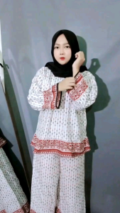 Setelan Cantik Rayon Busui