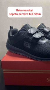 Sepatu Anak ANDO AIDA VLC Hitam & Ukuran 33-36