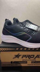 Sepatu Pro ATT ALP 161 Hitam/ Putih Size 35-38
