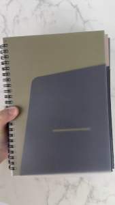 A5/ B6 Fancy Notebook 160 Pages Ruled Notebook with Pocket Plain Sketchbook Personal Journal Book BukuNota Latihan Student
