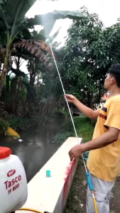STIK HANDLE DUA SISI PANJANG 150 CM STIK SPRAYER 2 TAK