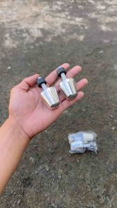 Jalu Stir Satria Fu Chrome Krum Anti Karat Harga 1 Set Kanan Kiri Universal Semua Motor CB GL Mega Pro Tiger Vixion Vario Scoopy Beat Harga Untuk 1 Set isi 2