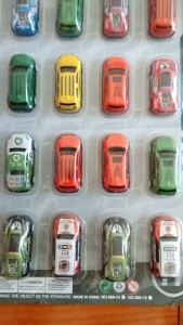 VỈ ĐỒ CHƠI ÔTÔ 24 CÁI KIM LOẠI MINI CHO BÉ