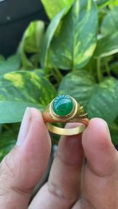 CINCIN BATU GIOK TAIPE ASLI SUPER MINIMALIS TOP QUALITY