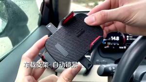 Holder Hp Jepit Mobil Dapat Memutar 360 derajat / Phone Holder Mobil Lubang AC/ Tempat Dudukan Smartphone Ventilasi Ac