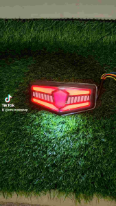 Paket Lampu Stop Model Transformers RX King RX New Set Dudukan