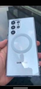 For Samsung S26 S25 edge S23 S22 S21 S20 Note 20 S24 Plus Ultra FE Magnetic Original Clear Phone Case For A57 A37 A07 A17 A26 A56 A36 A55 A35 A16 A15 5G For Magsafe Shockproof Transparent Cover