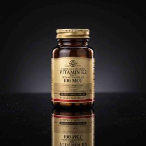 Solgar Naturally Sourced Vitamin K2 MK7 100mcg 50 Vegetable Capsules