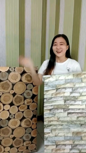 MURAH!! Wallpaper Stiker Dinding 10M Kualitas Premium Promo Murah Walpaper dinding Kamar Tidur Elegan Anti Air Wallpaper Motif