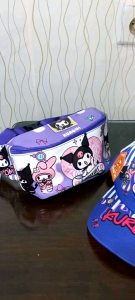 Tas Selempag Anak Kuromi Cinamoroll Paket 2in1