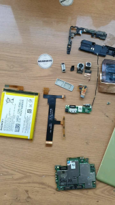 Linh kiện điện thoại sony Xperia XA tháo máy