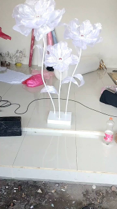 standing bunga lampu dekorasi pelaminan/lampu taman/lampu hias/lampu ruang tamu/lampu kamar