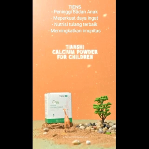VIRAL DI TIKTOK 100% ORIGINAL BPOM Tiens Children Calcium Powder Susu Peninggi Badan & Multivitamin Anak-anak Halal