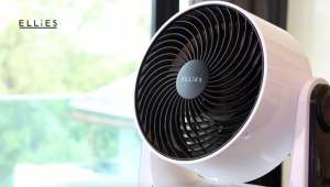 ❤️ELLIES High Power Air Circulator 3D Fan AK2509 (White)