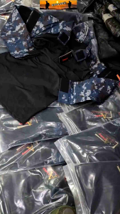 เสื้อคอมแบทเชิ้ต เสื้อCOMBAT ยุทธวิธี เนื้อนาโน เกรดทหาร พรางดิจิตอลทอ. รุ่นใหม่New