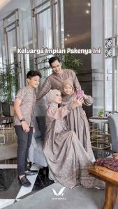 Janitra Couple Family / Baju Lebaran Couple Sarimbit Keluarga