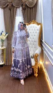 DRESS CANDA SULTAN BEST SELLER GAMIS BUMIL BUSUI DRESS WANITA MUSLIMAH TERLARIS KEKINIAN