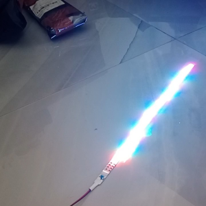 (COD)Lampu led fleksibel rgb pelangi 12 volt 24 volt