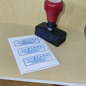 Stempel Costum/Stempel Nama Sendiri/Stempel Nama Toko/Stempel Logo/Stempel Otomatis/Y&H YudhaGrafika Stempel Logo Otomatis Stempel Variasi Warna - Lazada
