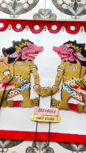Wayang BRENGGOLO BAHAN Kertas DUPLEK